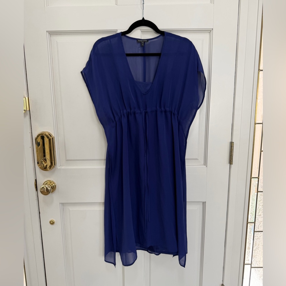 Eileen Fisher Sheer Flowy Tunic Top
